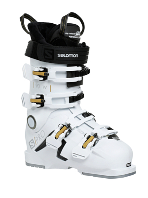 Горнолыжные ботинки SALOMON S/Pro 90 W white/black
