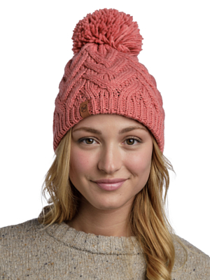Шапка Buff Knitted & Fleece Band Caryn Crimson