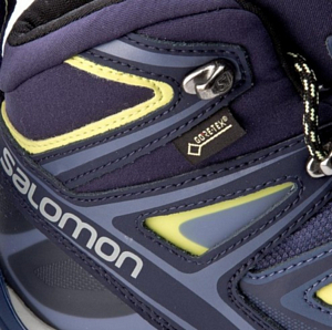 Ботинки для хайкинга (высокие) Salomon X Ultra 3 MID GTX® W Crown Blue/Evening B/Snny Lime