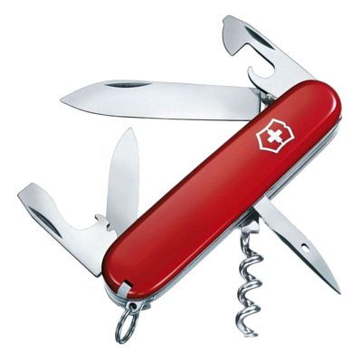 Нож Victorinox Spartan, 91 мм, 12 функций Красный