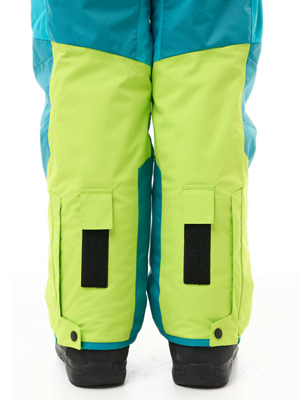 Комбинезон сноубордический детский Dragonfly Gravity DarkGreen/Lime