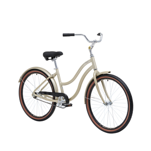 Велосипед Forward Evia 26 2024 Бежевый/Серый