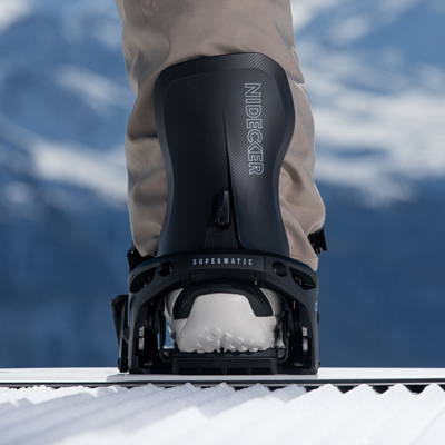 Крепления для сноуборда NIDECKER LT Supermatic Black