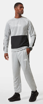 The North Face Ma Pant Fleece Light Grey Heather Black 4390