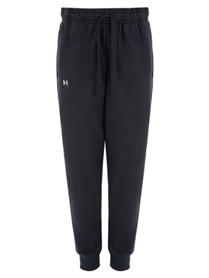 Брюки беговые детские Under Armour Rival Fleece Joggers Black