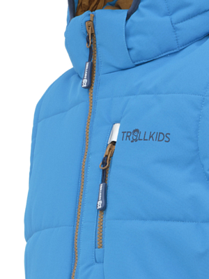 Жилет Trollkids Narvik XT Azure Blue/Bronze