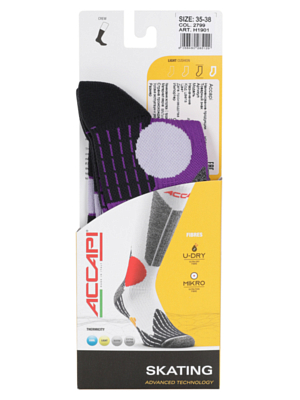 Носки Accapi Skating Junior Cyclamen/Black