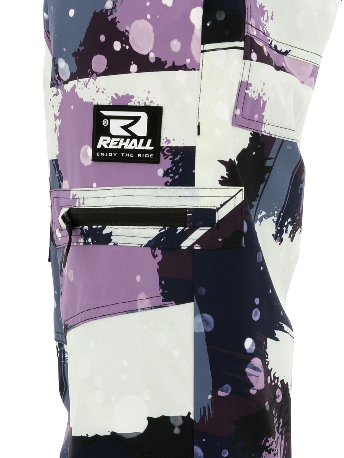 Брюки сноубордические детские Rehall Nori-R-Jr. Camo Abstract Lavender