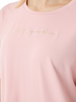Футболка EA7 Emporio Armani Train Core Relax W Tee SS Silver Pink