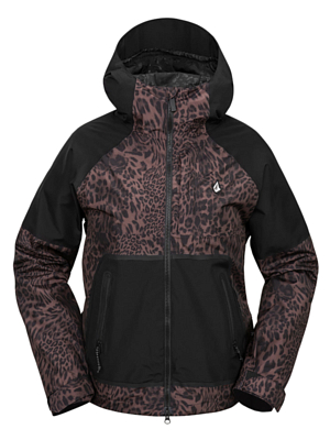 Куртка сноубордическая Volcom Revna 20K Shell Leopard