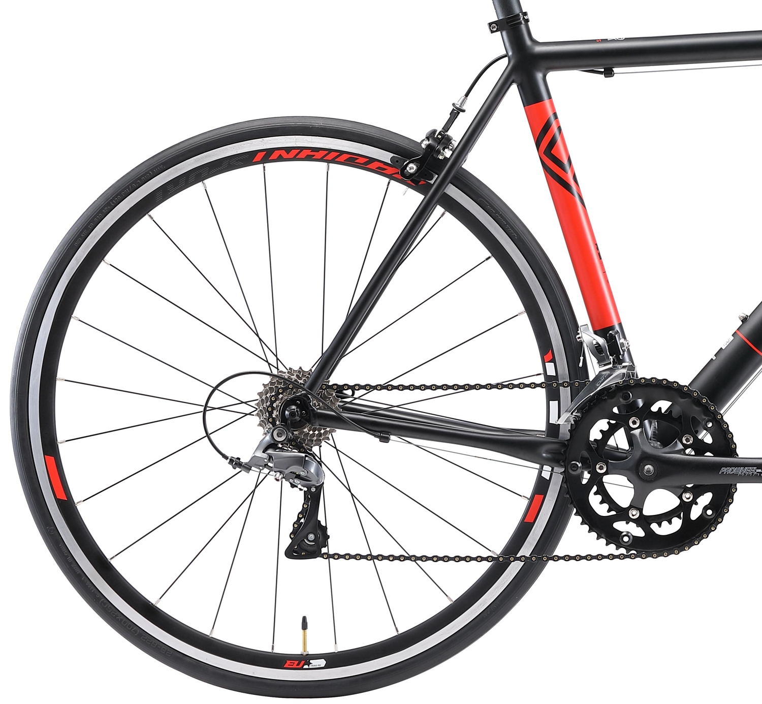 Велосипед Welt R80 2019 matt black/red/white