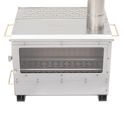 Печка Naturehike Icefield Ranger Desktop Firewood Stove Silver