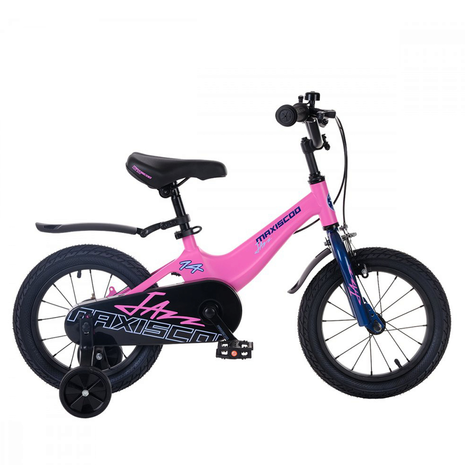 Велосипед MAXISCOO Jazz Стандарт Плюс 14 2024 Розовый Матовый