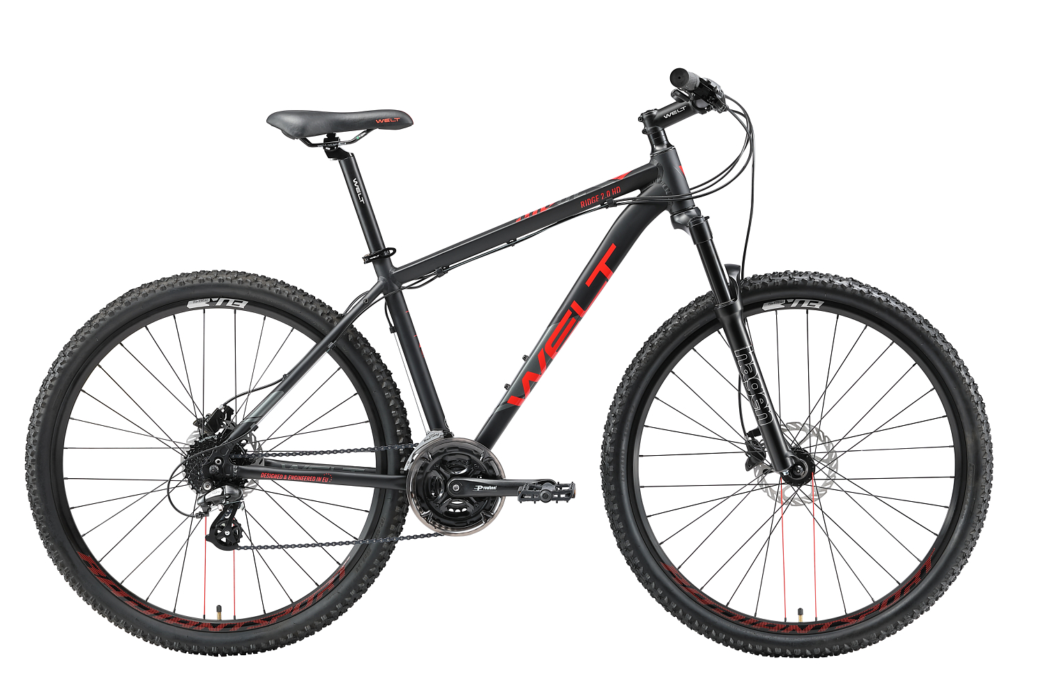 Велосипед Welt Ridge 2.0 HD SST 29 2021 Matt black