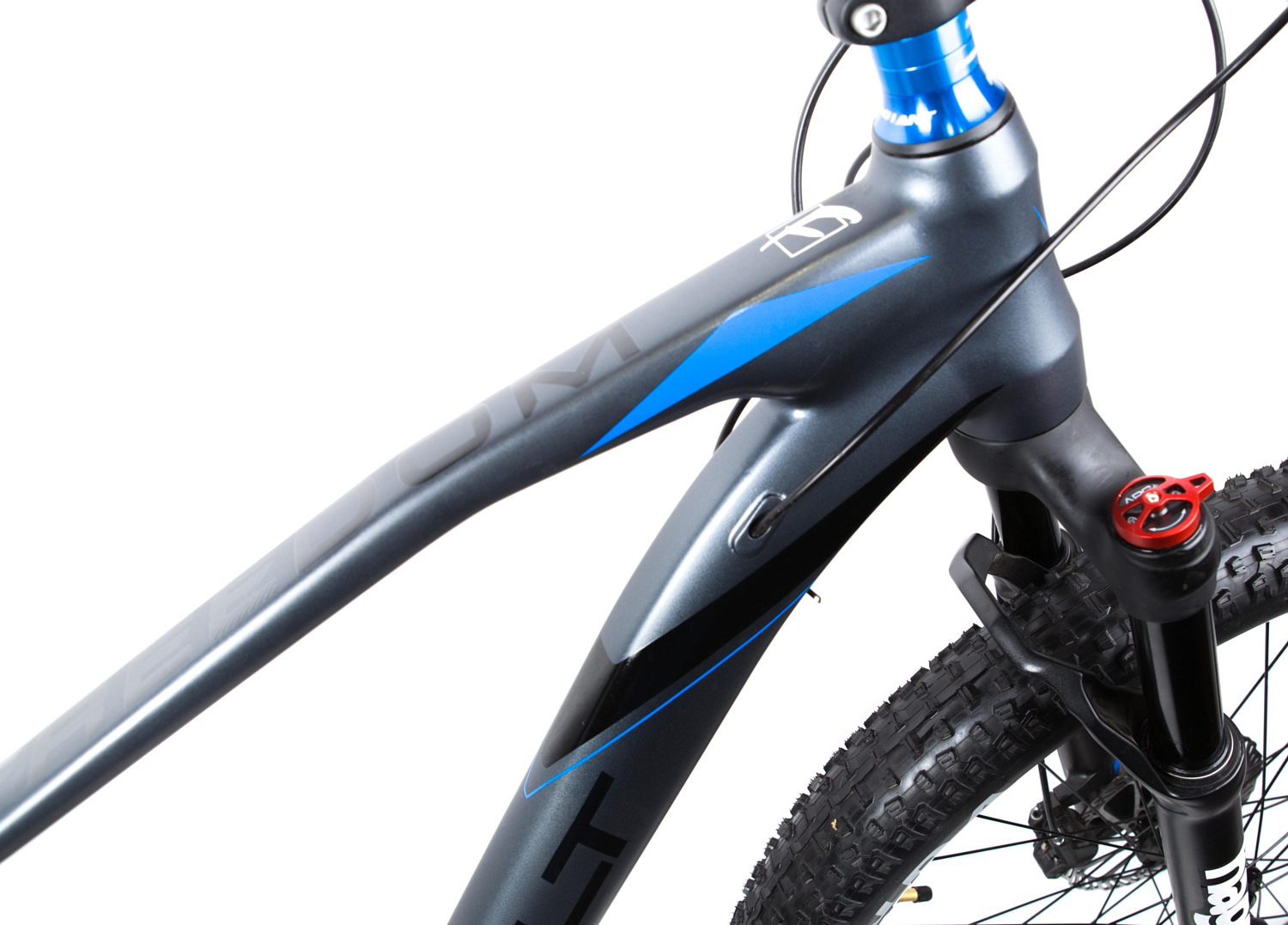 Велосипед Welt Freedom 27 Plus 2019 matt grey/blue