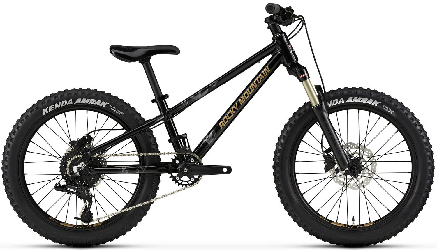 Велосипед Rocky Mountain Vertex Jr 20 2021 Black/Gold