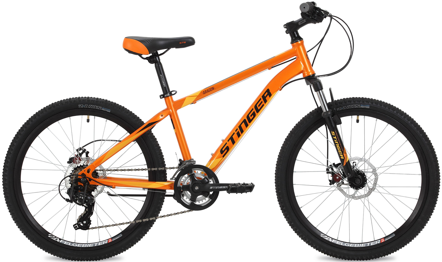 Велосипед Stinger Aragon 24 2020 Оранжевый