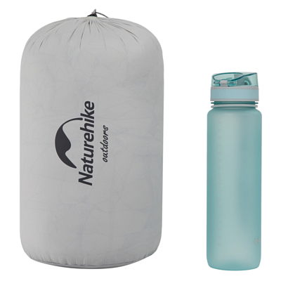 Спальник Naturehike Fireworks Ultra-Light Down Sleeping Bag L 662G Grey