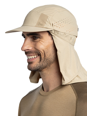 Кепка Buff Desert Cap Solid Birch Grey