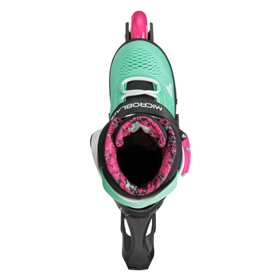 Роликовые коньки Rollerblade Microblade XT Black/Sea Green