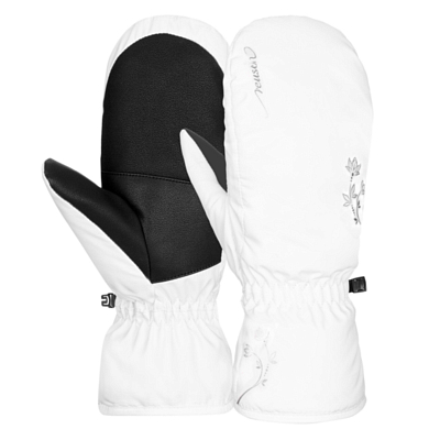 Варежки REUSCH Ice Flower Mitten White/Silver