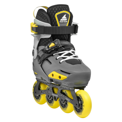 Роликовые коньки Rollerblade Apex Charcoal/Yellow