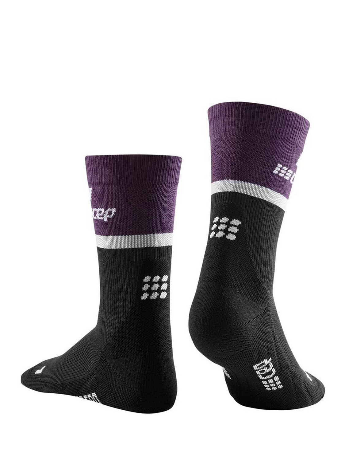 Носки CEP C104M Фиолетовый/Черный