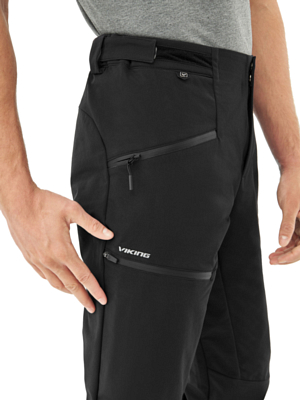 Брюки для активного отдыха VIKING Expander Warm Man Black