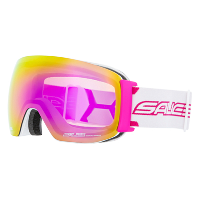 Маска горнолыжная Salice 104DARWF White-Purple/Darw Irex S3