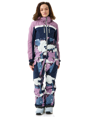 Комбинезон сноубордический Rehall Livia-R Camo Abstract Lavender