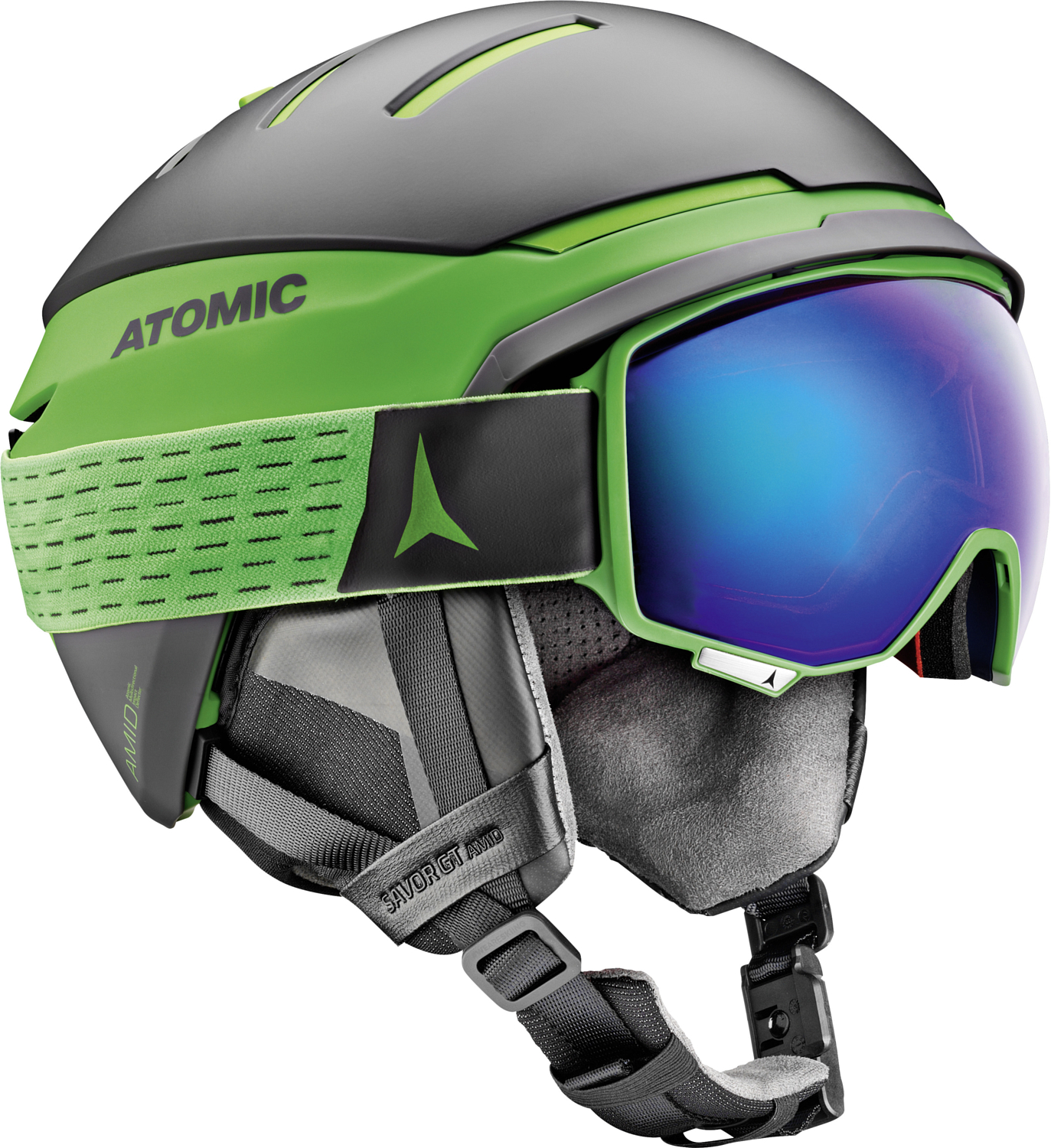 Зимний Шлем ATOMIC 2020-21 Savor GT Amid Grey/Green