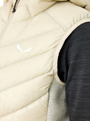 Жилет Salewa Fanes Sarner Down Hybrid W Oatmeal