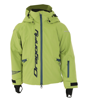 Куртка сноубордическая детская Dragonfly Gravity Junior Green/Dark Ocean