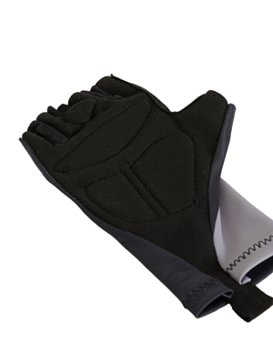 Перчатки велосипедные Accapi Fingerless Cycling Gloves JR Gray/White