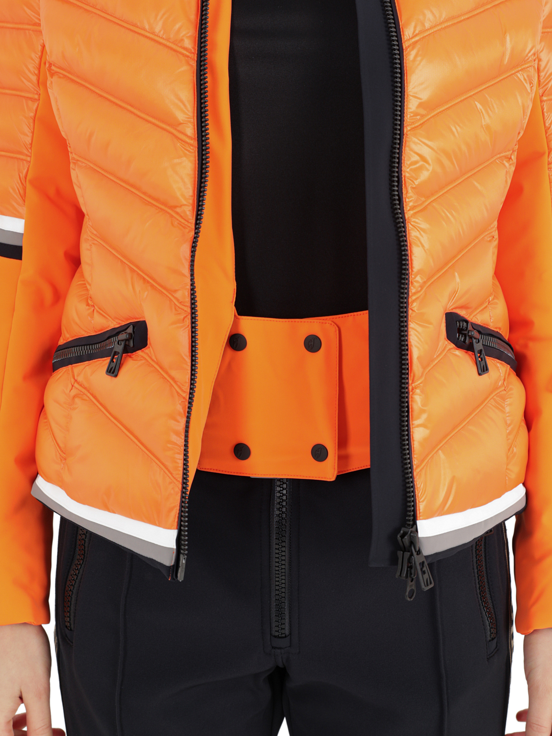 Куртка горнолыжная с воротником TONI SAILER Annie Vibrant Orange
