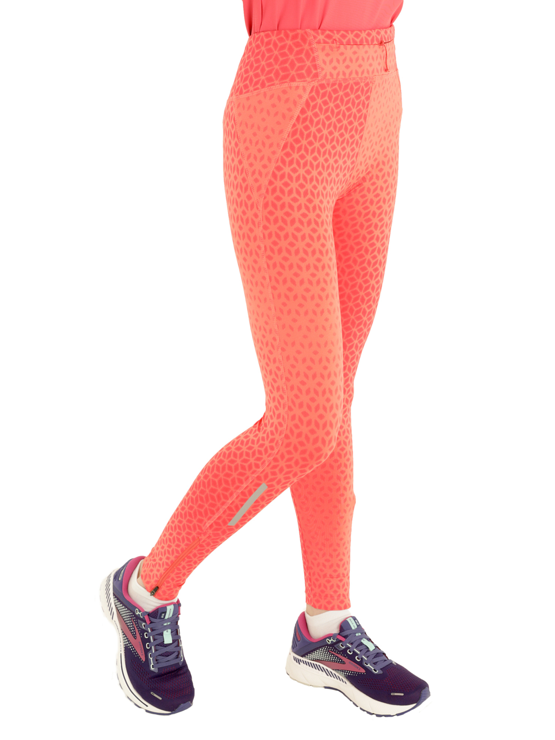 Тайтсы SALOMON Agile Long Tight W Pink