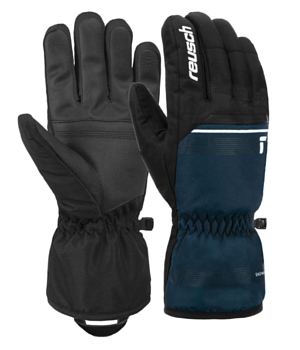 Перчатки REUSCH Snow King Black/Dress Blue