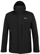 Куртка для активного отдыха Salewa 2020-21 Stelvio Gore-Tex Hardshell Convertible Black Out