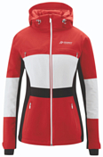 Куртка горнолыжная Maier Sports 2020-21 Teplaya Красный/белый/черный