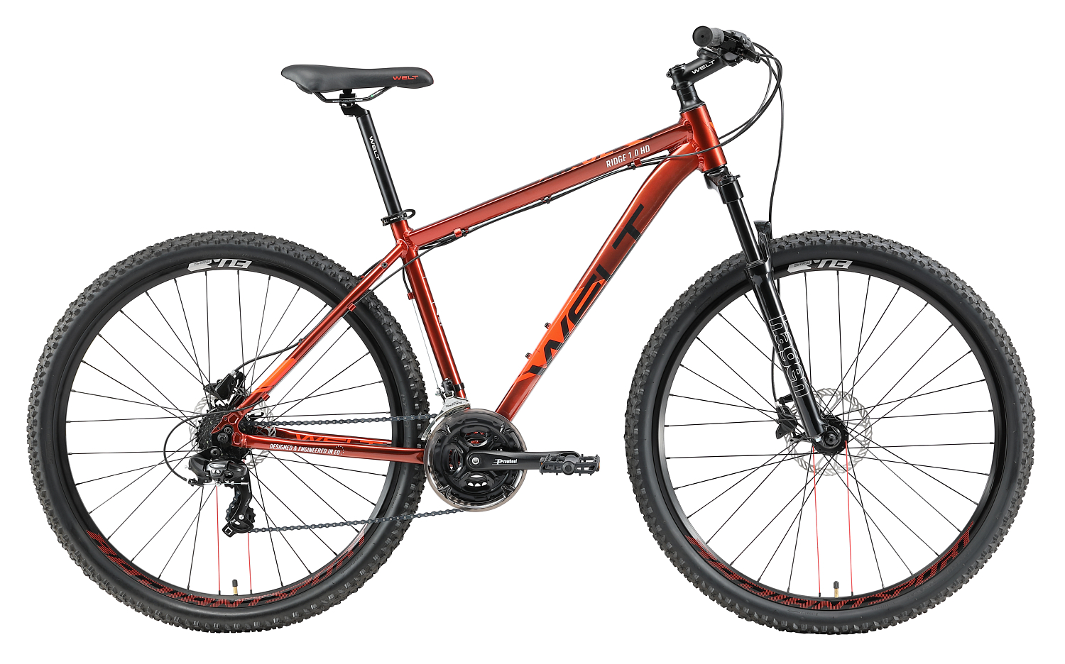 Велосипед Welt Ridge 1.0 HD 29 2021 Rusty red