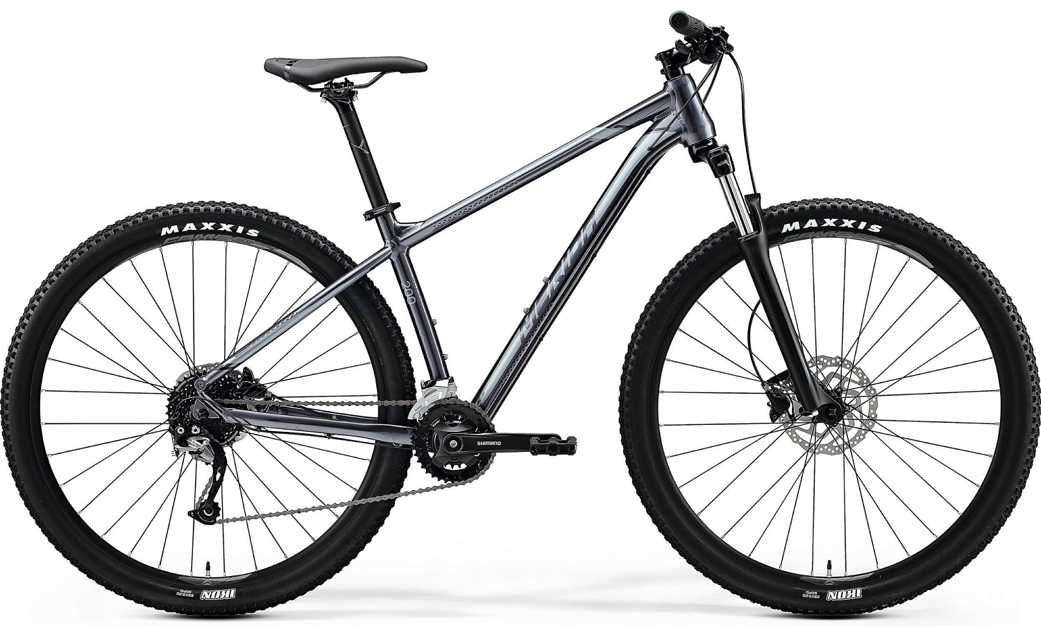 Велосипед MERIDA Big.Nine 200 2020 Glossy Anthracite/Black/Silver