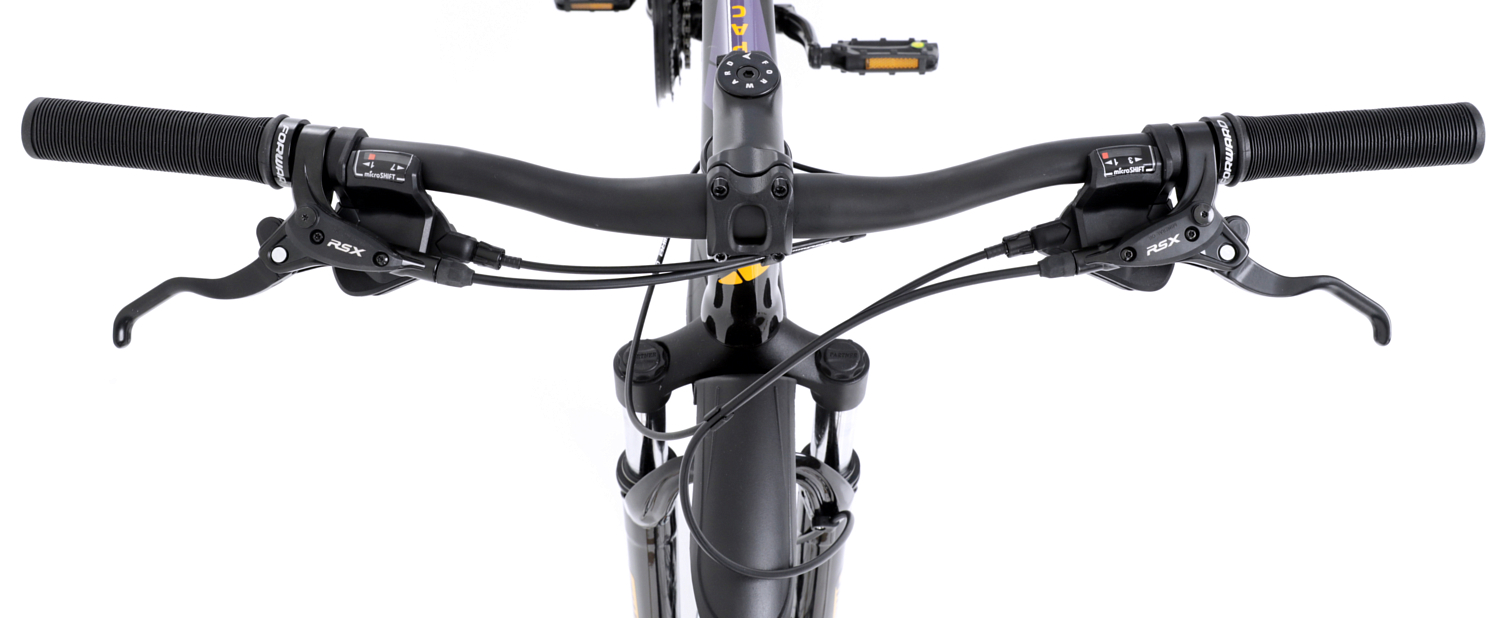 Велосипед Forward Apache 27,5 3.0 Disc 2021 Черный/Оранжевый