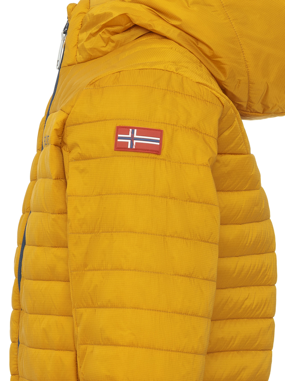 Куртка детская Trollkids Eikefjord Golden Yellow/Mystic Blue
