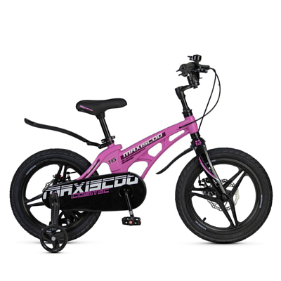 Велосипед MAXISCOO Cosmic Deluxe 16'' 2025 Розовый Матовый