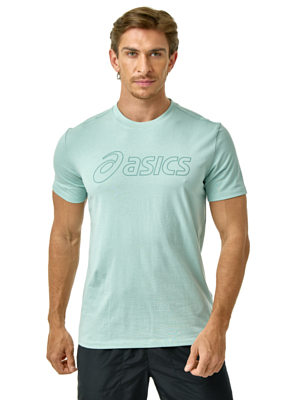 Футболка беговая Asics Logo Light Celadon/Celadon