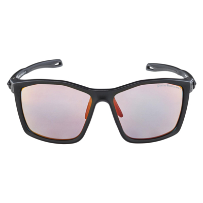 Очки солнцезащитные ALPINA Twist Five QV Black Matt/Quattro/Varioflex Rainbow Mirror Cat.1-3