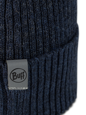 Шапка Buff Merino Active Hat Solid Night Blue