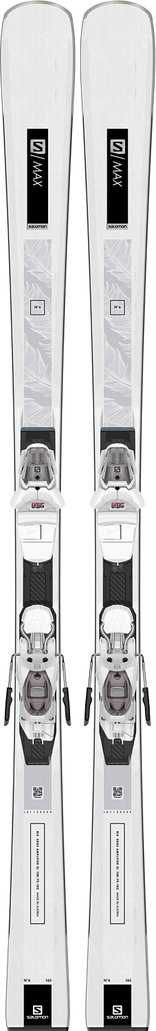 Горные лыжи с креплениями SALOMON 2021-22 E S/Max W 6 + M10 Gw L