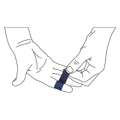 Пластырь скалолазный Camp Climbing Tape Logo Red