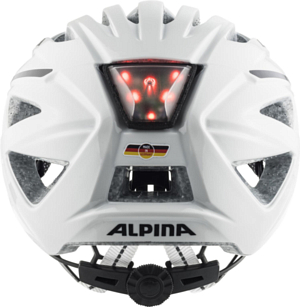 Велошлем ALPINA Haga White Gloss